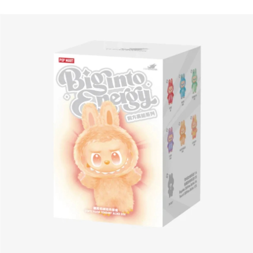 POP MART - THE MONSTERS - Big Into Energy Labubu Vinyl Plush Pendant Blind Box